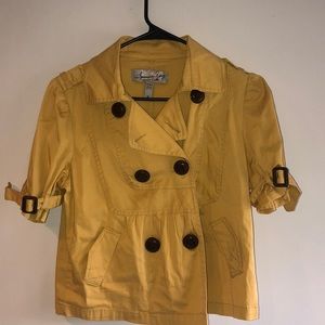 Mustard yellow jacket